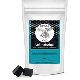 Lakrids Knud Liquorice Fudge, Soft Pieces with Fine Liquorice Flavour, Soft Caramel with Liquorice 150 g