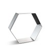 WDYJMALL Beehive Honeycomb Hexagon Shape Cookie Cutter - B