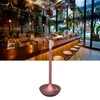 Cordless Table Lamp Innovative Candle Shape 3 Levels Brightness Dimmable