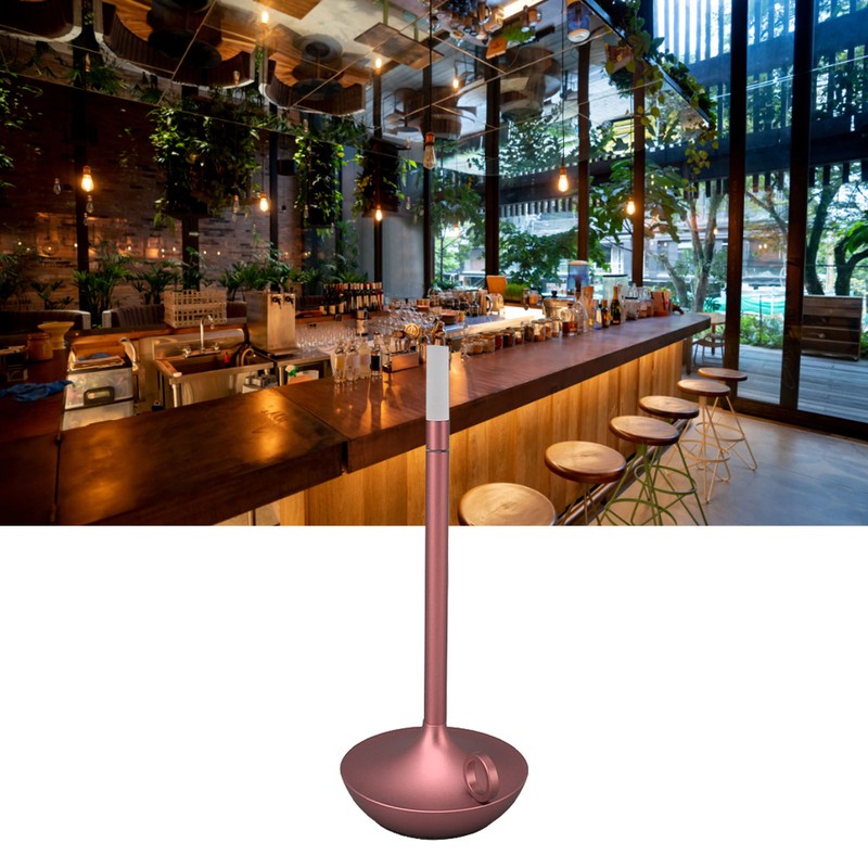 Cordless Table Lamp Innovative Candle Shape 3 Levels Brightness Dimmable