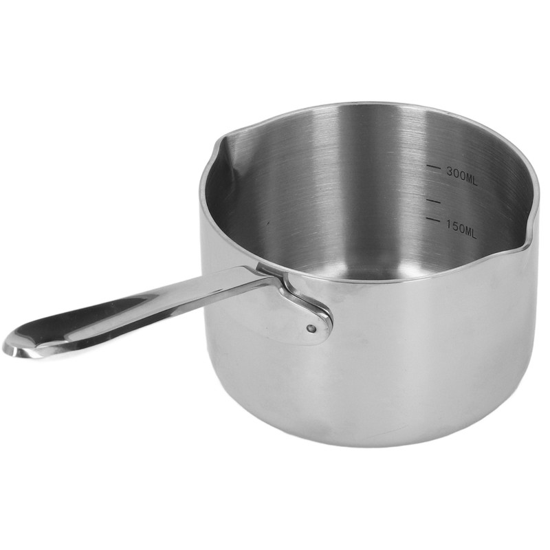 Stainless Steel Hot Milk Pot Chocolate Boiled Sugar Cheese Butter