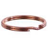 CleverDelights Key Rings - Rose Gold Color - Strong Split