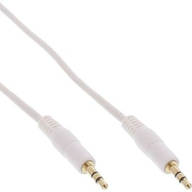 InLine 99938 W 3 m Cable WHITE 3.5 mm 3.5 mm Audio