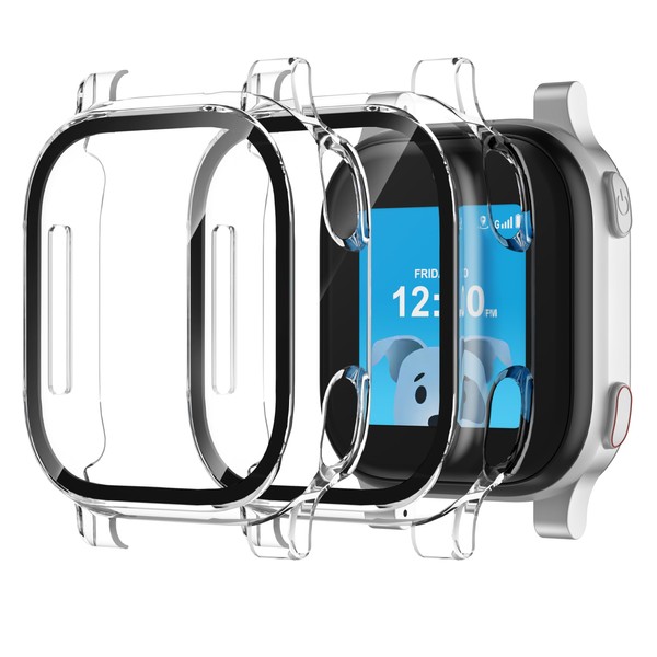 2 Pack Protective Case Compatible with AT&T amiGo Jr Watch