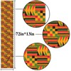 Nepnuser African Print Table Runner Juneteenth Decorations Kwanzaa Kente National