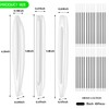 3Pcs Pen Resin Mold, Epoxy Resin Molds with 45Pcs Ink