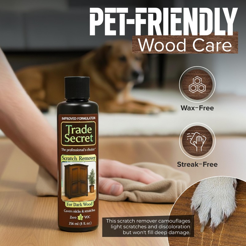 Trade Secret Scratch Concealer for Real Wood Furniture & Floors