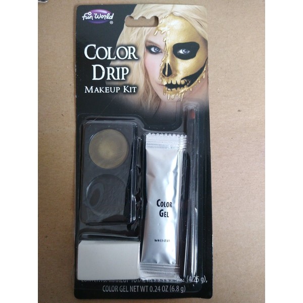 Fun World Color Drip Make up Kit Halloween Face Paint