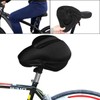 [VICKMALL] Bicycle Saddle Cover Spin Bike Cushion Waterproof PVC Non-Slip