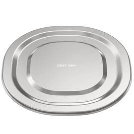 EAST OAK Fire Pit Lid for 29'' Camber Smokeless Fire Pit Only, 304 Stainless Steel Fire Pit Accessories for Outdoor Fire pits, Waterproof, Anti-Rust, and All-Weather Resistant, 27" D x 0.78" H