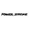 Long Powerstroke 24" Long Diesel Letter Decal Sticker Windshield White