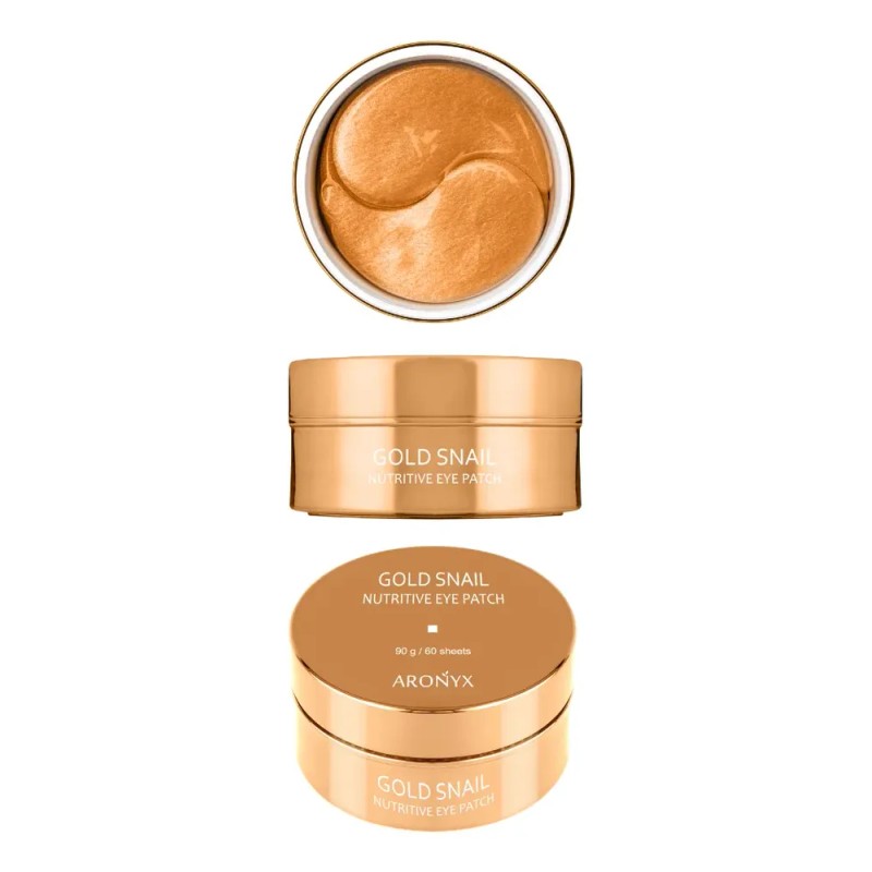 Aronyx - Parches Para Ojos Gold Snail Baba De Caracol