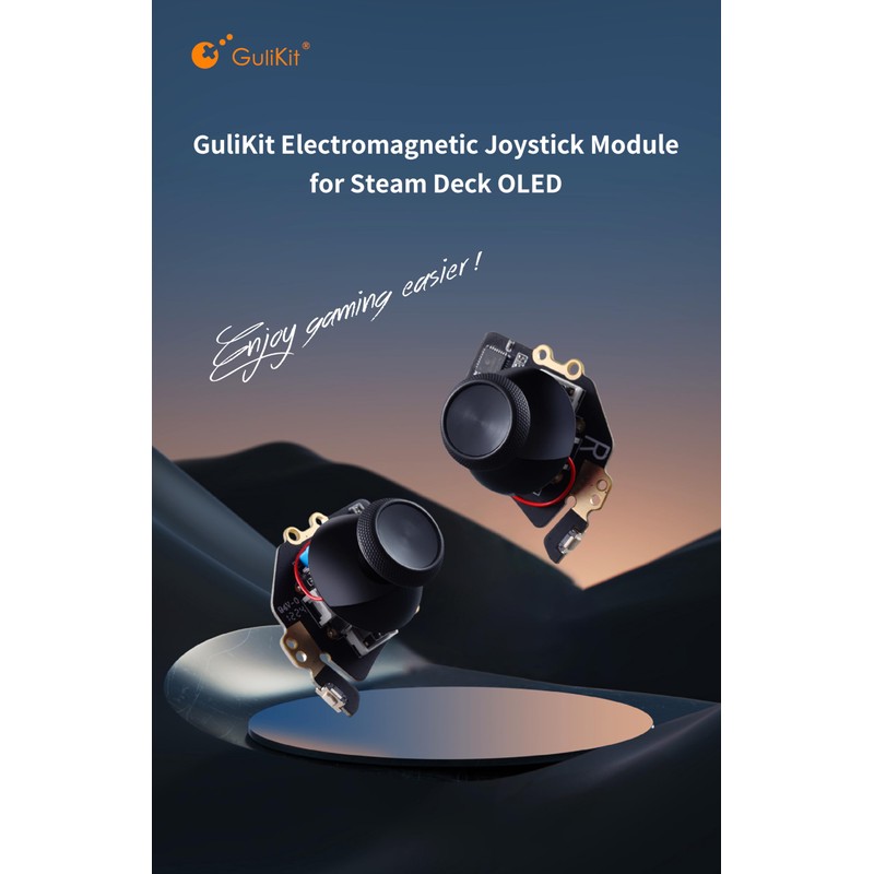GuliKit Hall Effect Joystick Module For Steam Deck OLED, Electromagnetic