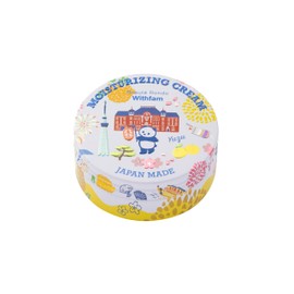 Beauterondo Withfam Moisture Cream, Refreshing Yuzu Scent, Family Use, For Face and Body, Made in Japan, 2.6 oz (75 g)