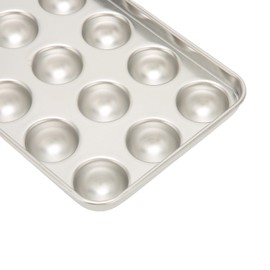 Ice Cube Tray, 304 Stainless Steel Strong Durable Ice Cube Mold for Home for Iced Drink for Bar Resturant for Cooling Ball Making