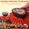 Wilewir 3Pcs Peanut Butter Cup Molds for Baking, Non-Stick Silicone