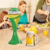 SHZICMY Green 3L Liquor Tower Dispenser, Iced Beverage Dispenser with