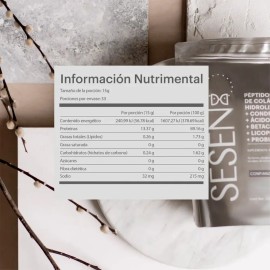 Sesen Silver Peptidos Bioactivos De Colágeno Hidrolizado Probiótico Sin sabor