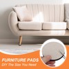 PATIKIL 5 Inch Felt Furniture Sliders, 8 Pcs Round Furniture