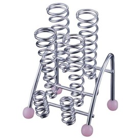 下村企販 日本製 歯ブラシ立て まっすぐ立つ 歯間ブラシ対応 ステンレス 24965