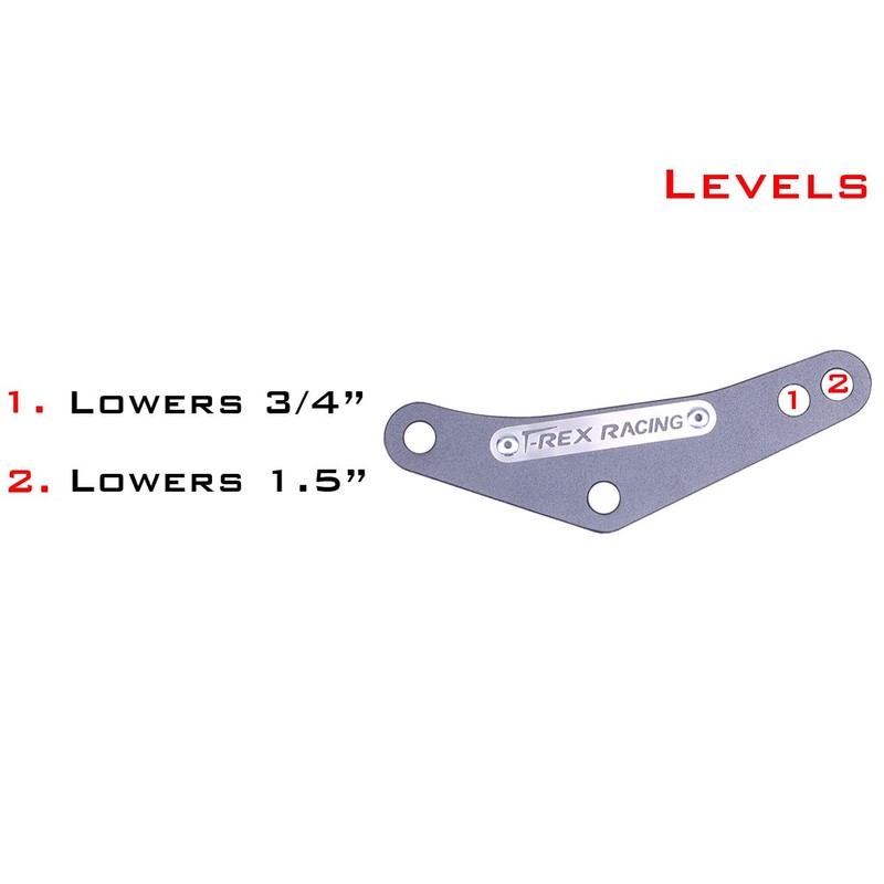 T-Rex Racing Multi-Level Lowering Links Compatible with Yamaha 2021-2023 Yamaha