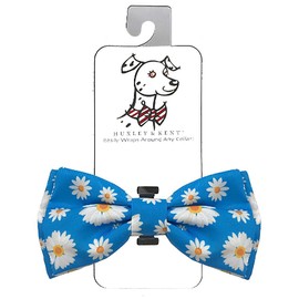 Huxley & Kent Bow Tie | Flower Child (Small) | Pet Bow Tie Collar Attachment | Fun Bow Tie for Dogs/Cats | Velcro Pet Bow Tie