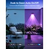 nibuuecer Solar Fence Lights Outdoor with Remote, 8 Pack 9