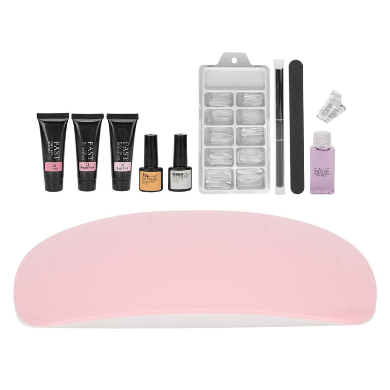 LED Nail Lamp Gel Set Professional DIY Fast Drying Nail