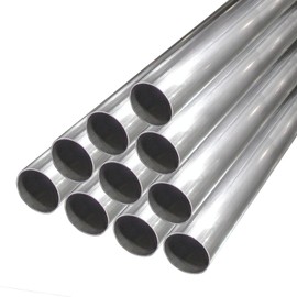 Stainless Works - Tubing Straight 2-1/2in Diameter .049 Wall 4ft (2.5SS-4)