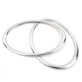 PIUGILH Car Fog Light Decorative Ring Suitable for Nissan Juke 2014-2025, Fog Light Frame Compatible with Infiniti ESQ, Exterior Trim Accessories