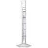 Brand Polypropylene Measuring Cylinder, High Shape, Hexagonal Base, Transparent, 145