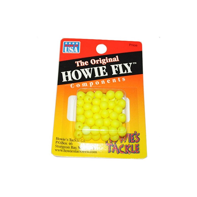 Howies Tackle Howie Beads Chartreuse #6 - 50021