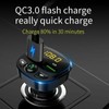 Bluetooth FM Transmitter 5.0, Car Radio Adapter LED Display Hands-Free