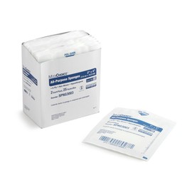 MediChoice All-Purpose Sponge, Non-Woven, Sterile, Hypoallergenic, 3x3 Inch, White, 1314SPNG3003 (Case of 300)