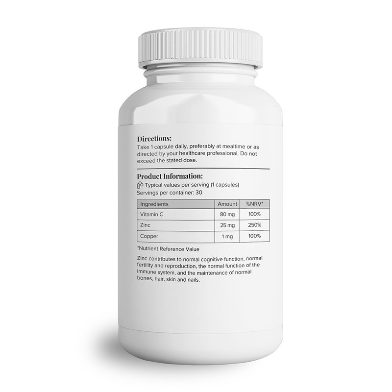 Theonia Zinc Complex – Supports Immune, Skin & Digestive Health