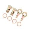VekAuto 2 Sets 16mm Banjo Hose Barb Bolt Fitting for