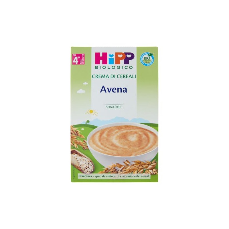 HiPP Crema di Cereali Avena dal 4 Mese, 200g