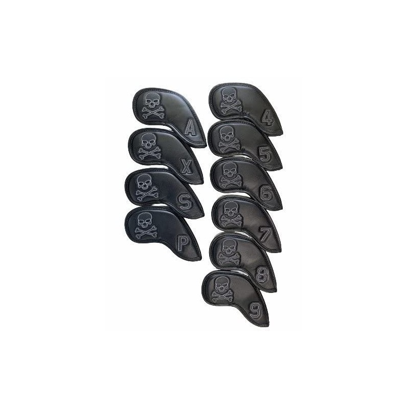 10 Piece Set 4-9 P A S X Skull Golf