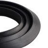 MASO 2Pcs Universal Car Side Fender Wheel Eyebrow Arch Rubber