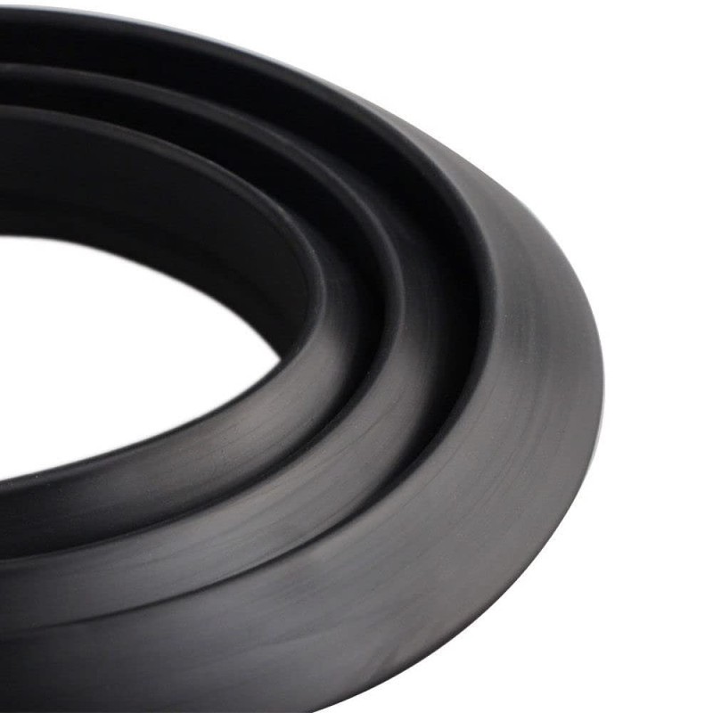 MASO 2Pcs Universal Car Side Fender Wheel Eyebrow Arch Rubber