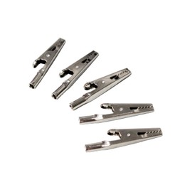 Kill Stat Metal Crocodile Clips, Alligator Clips For ESD Anti Static Grounding Cables (Pack of 25 Pieces)