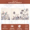 Maison d' Hermine Amarante 100% Cotton Set of 3 Multi-Purpose