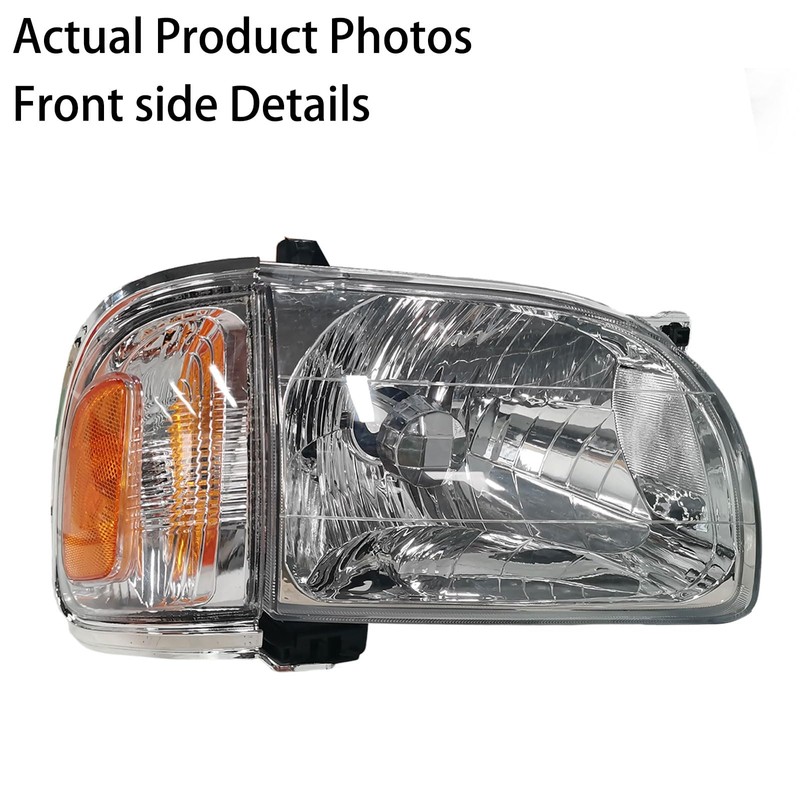 6pc-kit Headlights with Corner&Bumper turn signal Lights Assembly for 2001
