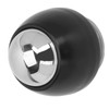 Massage Ball with Suction Cup Hands Free Stainless Steel Mountable