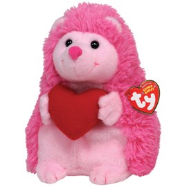 TY Beanie Baby Smitten Hedgehog with Heart