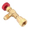 Air Conditioning Safety Valve 5/16in to 5/16in Thread R42/410 Refrigerant