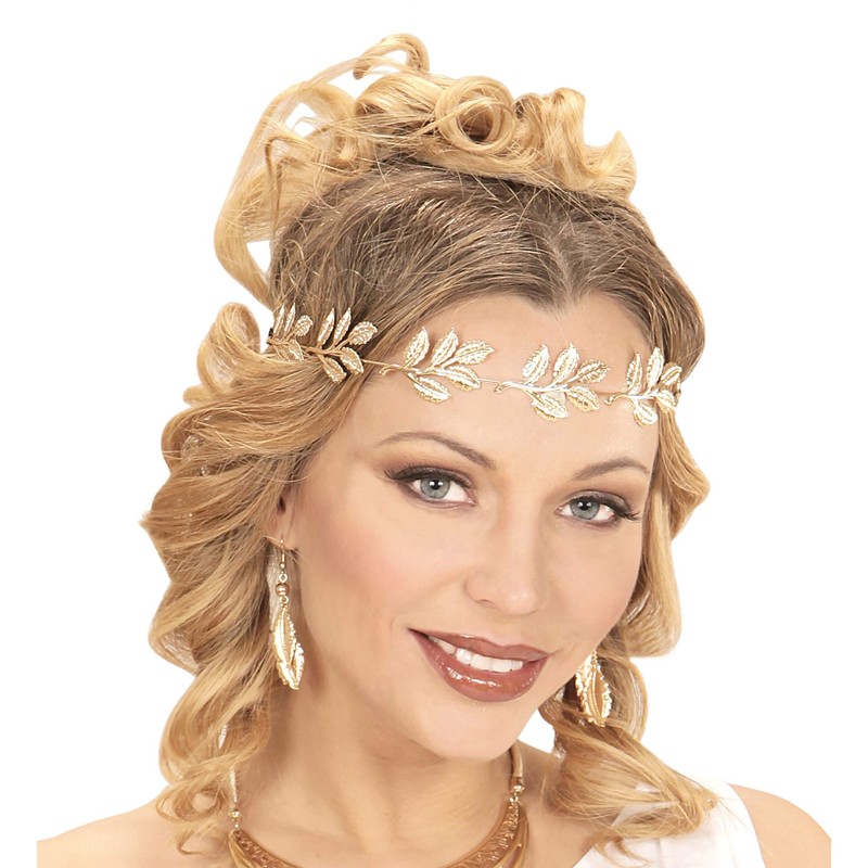 Gold Laurel Headwreath Unisex Fancy Dress