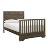 Westwood Design Foundry Full Bed Rails, Brushed Pewter