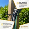 packivo Cable Ties 4.8 x 200 mm White Tear-Resistant 22