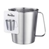 Measuring Cup 6 Cup, KSENDALO 3 Quart Stainless Measuring Pitcher